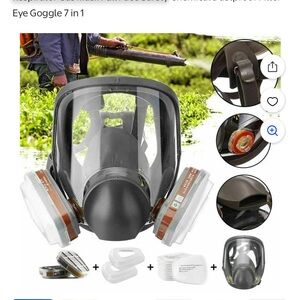 Full Face Respirator Mask with Filters